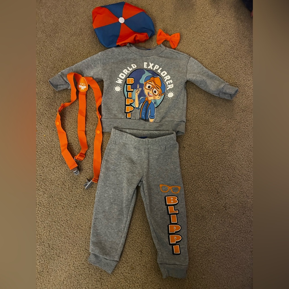 2T Blippi Matching Set